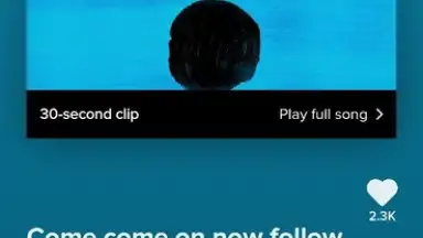 Capture d'écran de TikTok Music 4