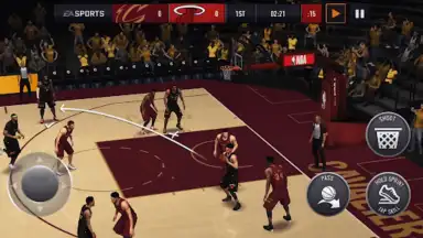 Capture d'écran de NBA LIVE Asia 5