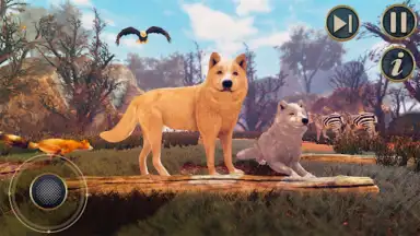Capture d'écran de The Wild Wolf Animal Simulator 2