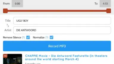 Capture d'écran de Peggo - YouTube to MP3 Converter 5