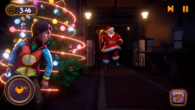 Capture d'écran de Scary Santa Horror Escape Game 2
