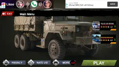 Capture d'écran de Army Truck Driving Game 2020 9