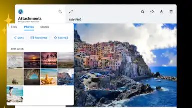 Capture d'écran de AOL 8