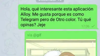 Capture d'écran de Alloy -free messaging app 2
