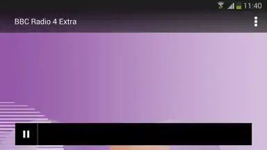 Capture d'écran de BBC Media Player 1