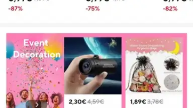 Capture d'écran de AliExpress 10