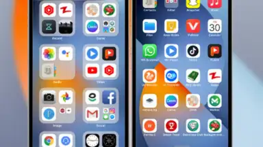 Capture d'écran de iphone 17 Pro Launcher 2