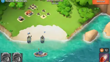 Capture d'écran de Boom Beach 3
