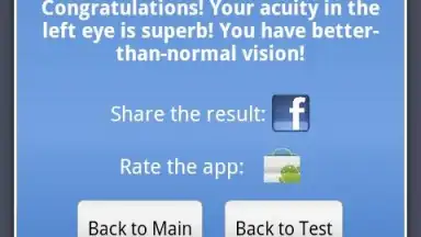 Capture d'écran de Eye test 6