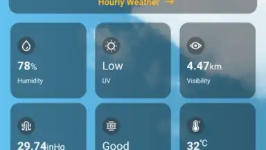 Capture d'écran de Daily Weather Free 2