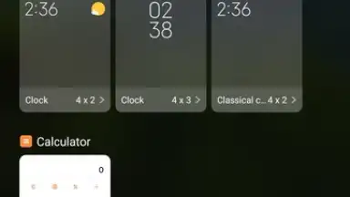 Capture d'écran de Xiaomi System Launcher 14