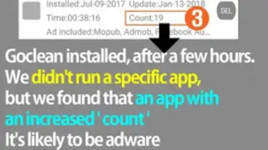 Capture d'écran de Goclean: Popup Ad detector 5