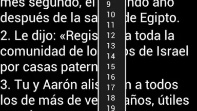 Capture d'écran de Biblia Latinoamericana Spanish 4