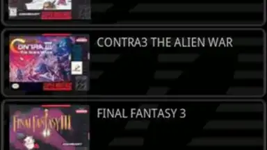 Capture d'écran de SuperRetro16 (Old) 2