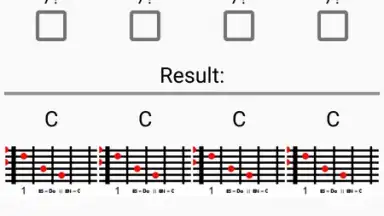Capture d'écran de Chords Transposer Free 1