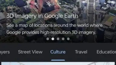 Capture d'écran de Google Earth 1