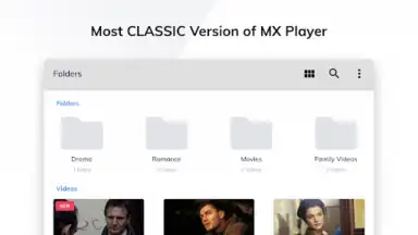 Capture d'écran de MX Player Classic 4