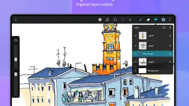 Capture d'écran de HiPaint 10