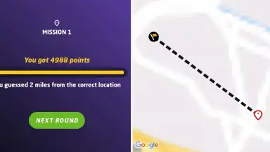 Capture d'écran de GeoGuessr 10