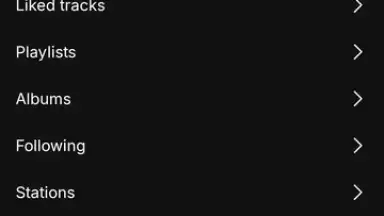 Capture d'écran de SoundCloud 21