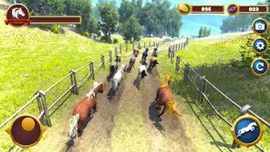 Capture d'écran de Virtual Horse Family Simulator 1