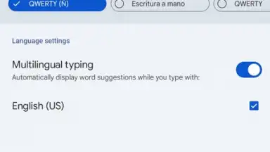 Capture d'écran de Gboard 3