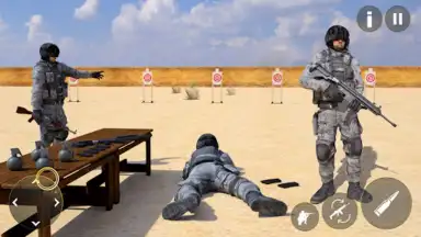 Capture d'écran de US Army Battleground Shooting 8