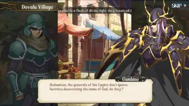 Capture d'écran de Langrisser 7