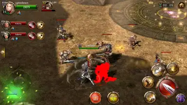 Capture d'écran de Divine Raid 4