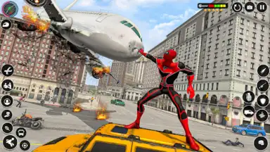 Capture d'écran de Spider Rope Hero - Crime Game 4