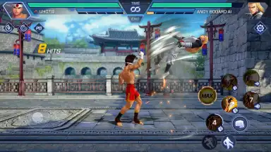 Capture d'écran de The King of Fighters ARENA 13