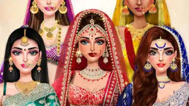 Capture d'écran de Fashion Dress Up Wedding Games 12