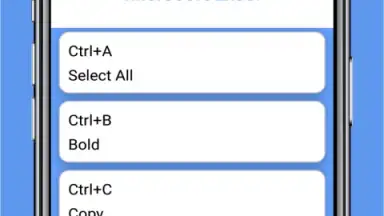 Capture d'écran de Computer shortcut keys : All shortcut keys 2