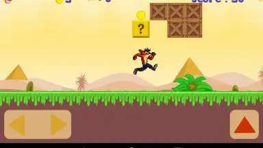 Capture d'écran de Crash World Bandicot 6