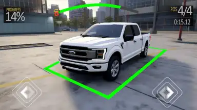 Capture d'écran de Offroad Prado Parking Car Game 1