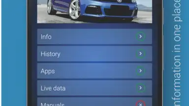 Capture d'écran de OBDeleven VAG car diagnostics 15
