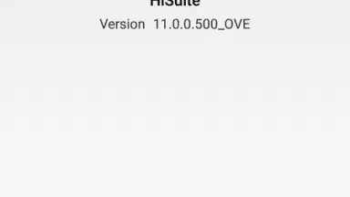 Capture d'écran de Huawei HiSuite 2
