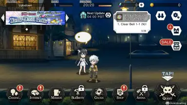 Capture d'écran de DanMachi - MEMORIA FREESE 5