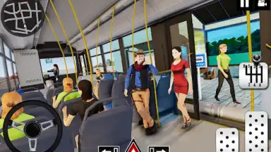 Capture d'écran de Coach Bus Driving - Bus Games 3