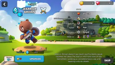 Capture d'écran de LINE Little Knights 7