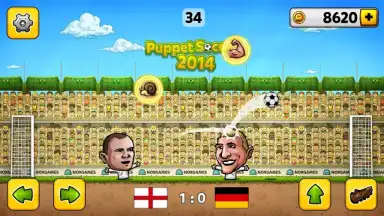 Capture d'écran de Puppet Soccer 2014 2