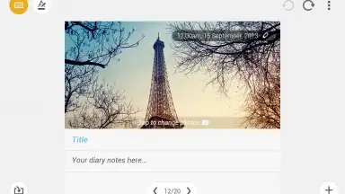 Capture d'écran de ASUS SuperNote 1