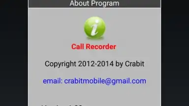Capture d'écran de MP3 Call Recorder 1
