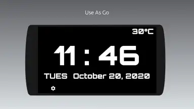 Capture d'écran de Desk Clock 9