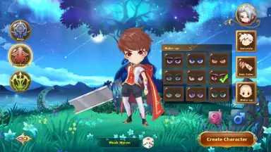 Capture d'écran de Rainbow Story Global 1