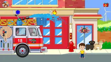 Capture d'écran de My Town : Firestation Free 7