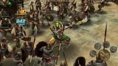 Capture d'écran de Dynasty Warriors Unleashed 8