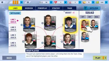 Capture d'écran de Hockey All Stars 24 7