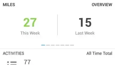 Capture d'écran de Runkeeper 4