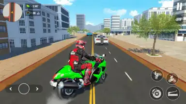 Capture d'écran de Moto Strike: 3D Extreme Rider 3